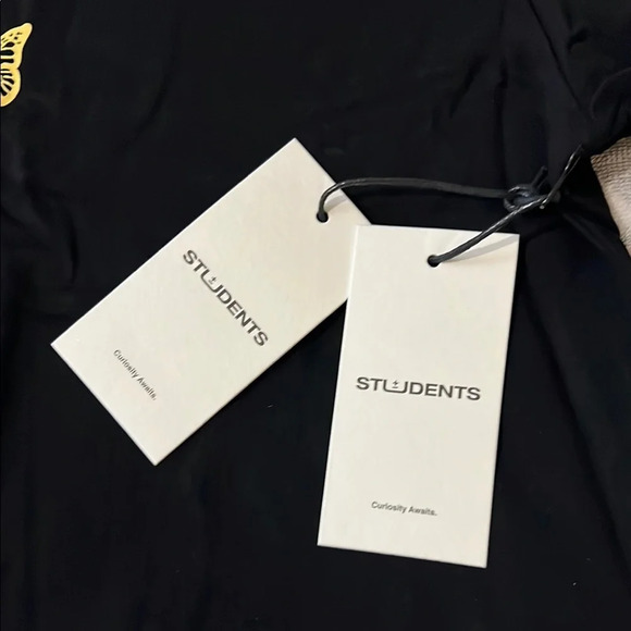 Students Golf Black Tee - Picture 3 of 8